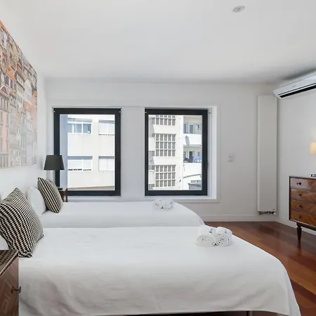Apartamento Bright Modern Flats With Balcony - City Center Porto